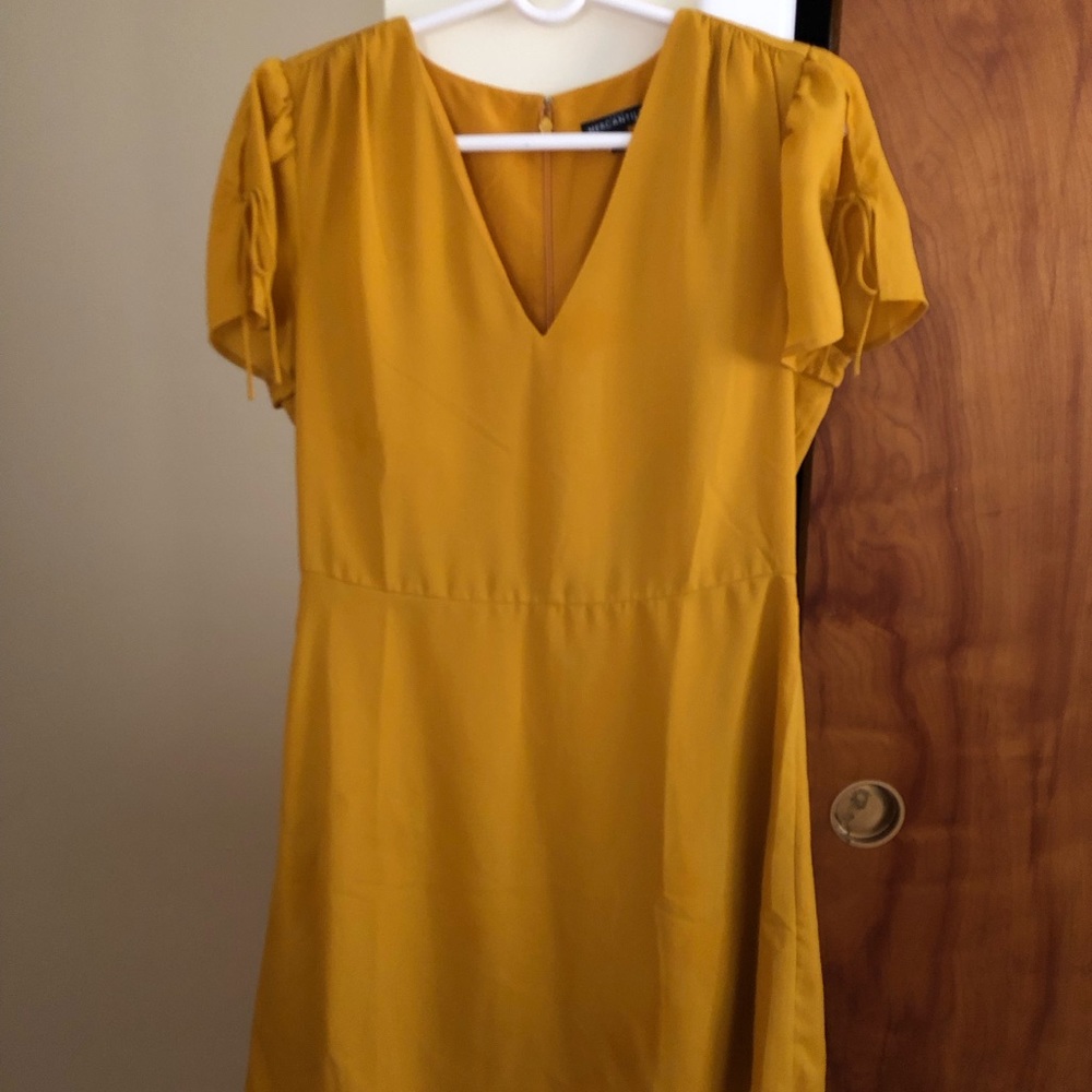 Yellow J.Crew Mercantile dress, size 8